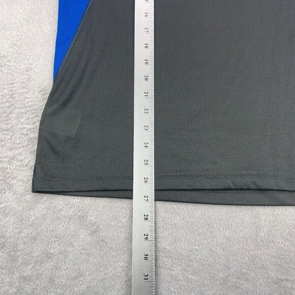 Nike Pro Combat Ken Griffey Baseball Shirt Fitted Mens Medium Blue 3/4 Swimgman - Picture 14 of 15